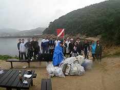 2013年山口県下関市・室津ビーチクリーンアップ大作戦