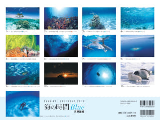 吉野 雄輔 氏　ヤマケイカレンダー2018「海の時間　Blue」のご案内