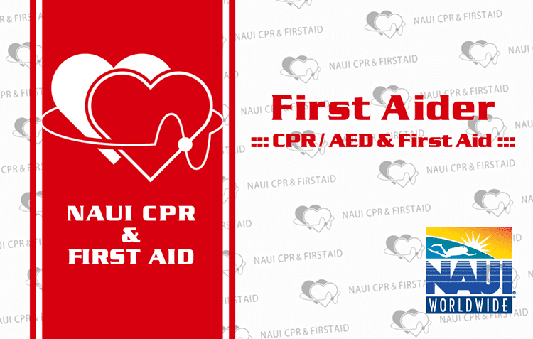 NAUI CPR&First Aidカード